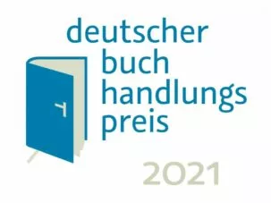 Das Logo zum Deutschen Buchhandlingspreis 2021.